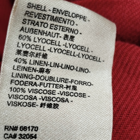 Anthropologie Aiko Red Embroidered Shift Dress - Picture 9 of 15